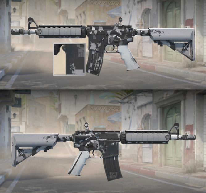 M4A4 | 都市  DDPAT (崭新出厂)